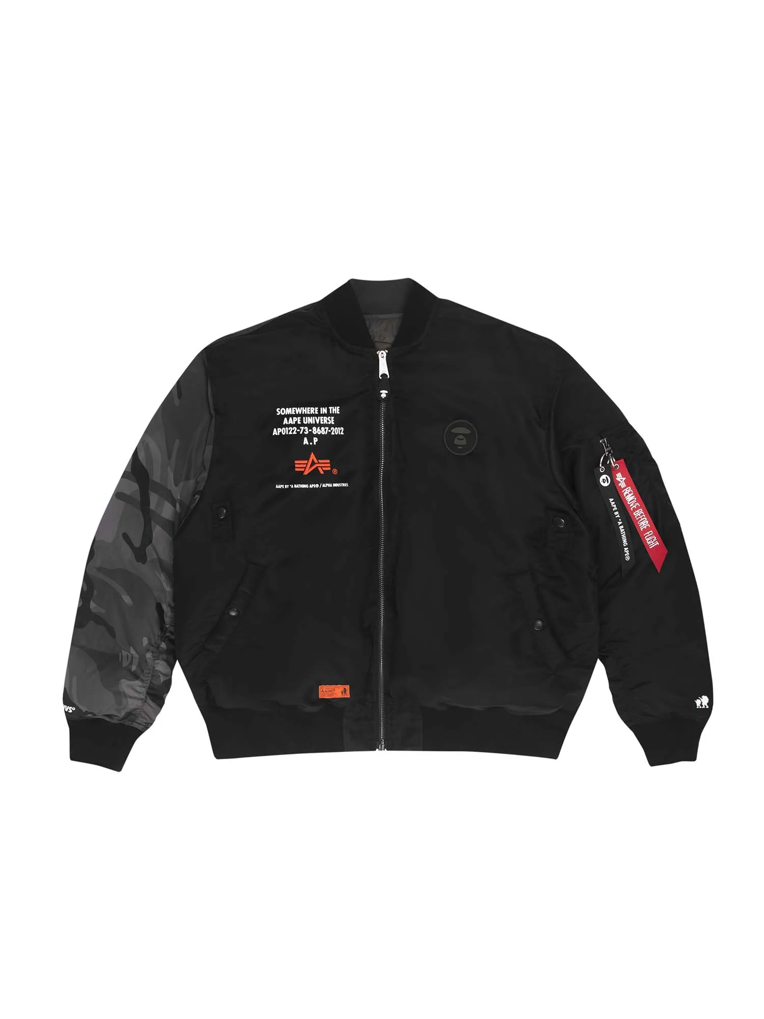 AEAE★NEW SYMBOL REVERSIBLE LIGHT DOWN Men's Alpha x Lee® Reversible MA-1 Bomber Jacket | SALE | Lee®