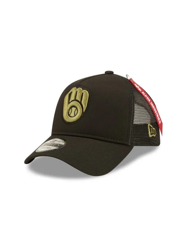 MILWAUKEE BREWERS X ALPHA X NEW ERA 940 CAP sold by Alpha Industries