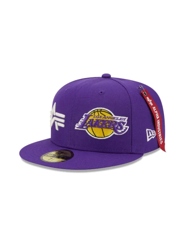 LOS ANGELES LAKERS X ALPHA X NEW ERA 59FIFTY FITTED CAP sold by Alpha Industries