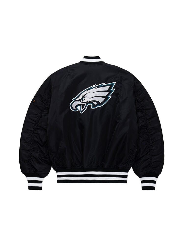 PHILADELPHIA EAGLES X ALPHA X NEW ERA MA-1 BOMBER JACKET sold by Alpha Industries product image thumbnail 2