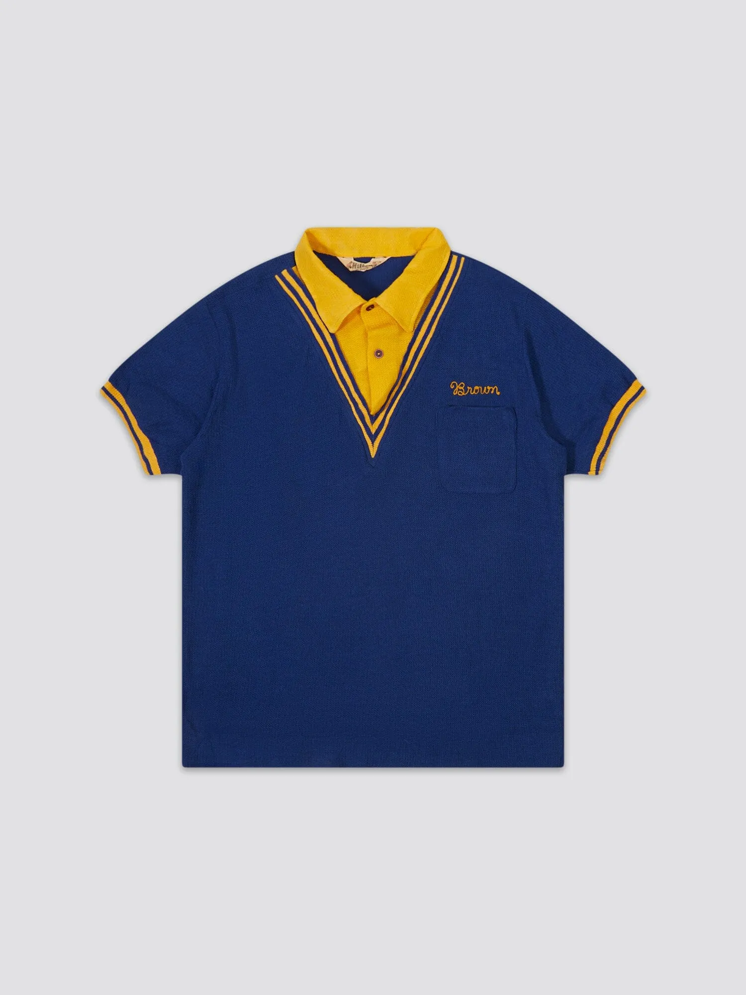 NAVAL HOSPITAL 1950s BOWLING SHIRT sold by Alpha Industries product image thumbnail 2