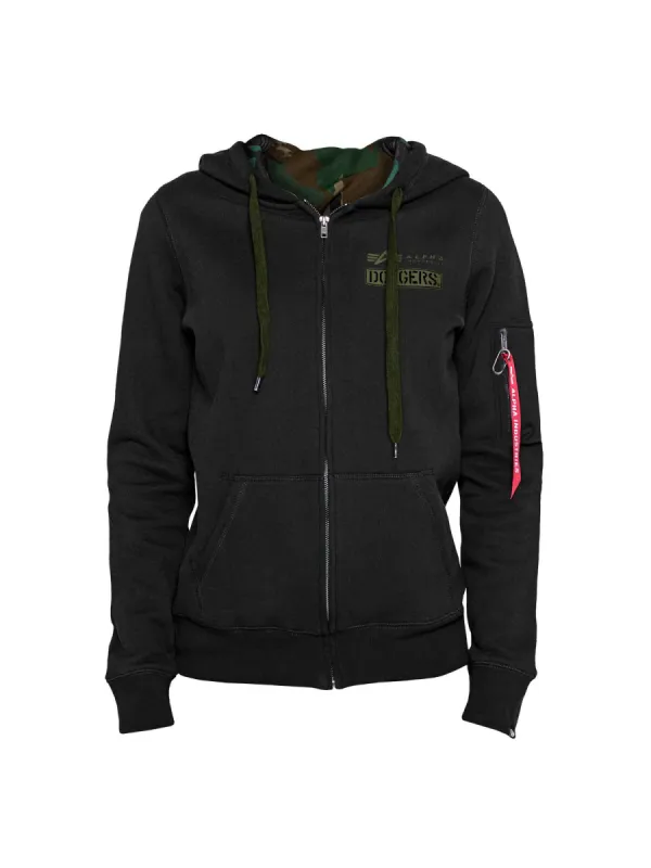 LOS ANGELES DODGERS X ALPHA X NEW ERA HOODIE W sold by Alpha Industries