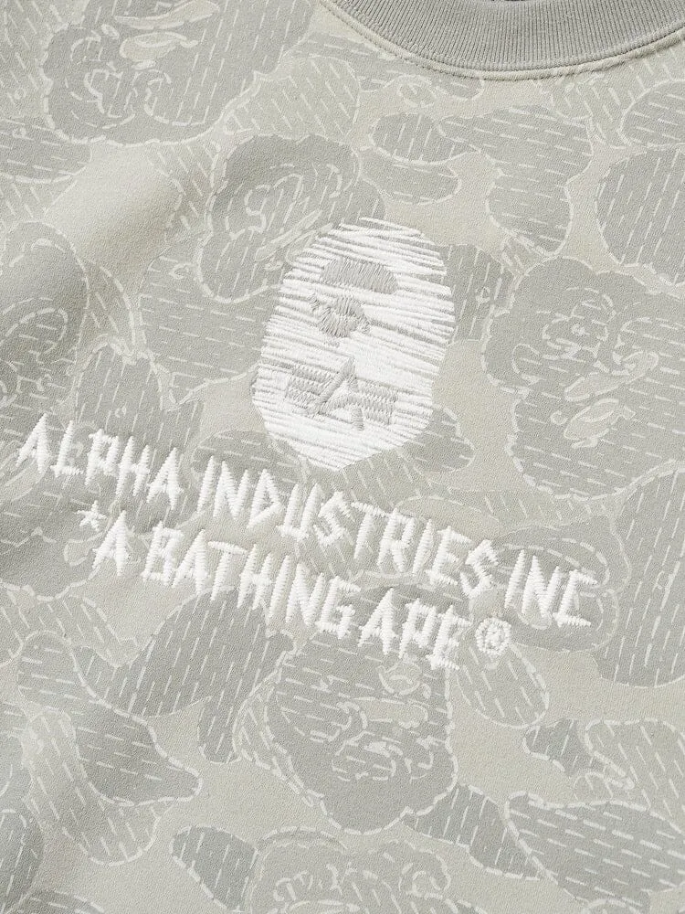 ALPHA X BAPE CREWNECK SWEATER sold by Alpha Industries product image thumbnail 2