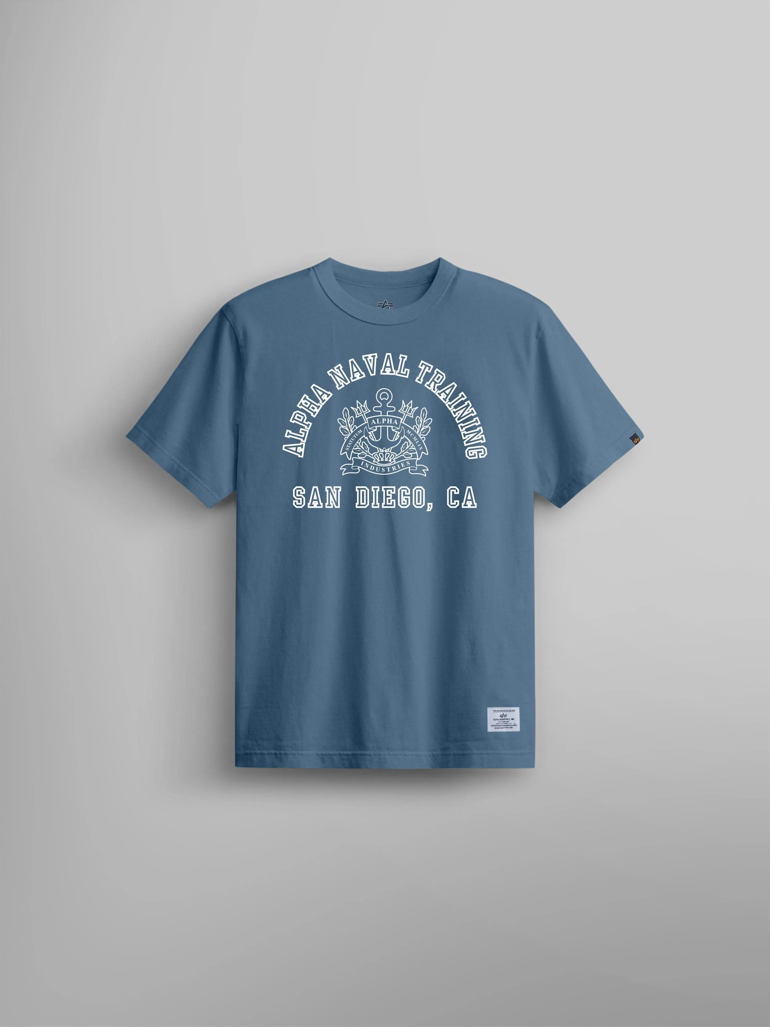 ALPHA NAVAL BASE SAN DIEGO TEE (SEASONAL) sold by Alpha Industries