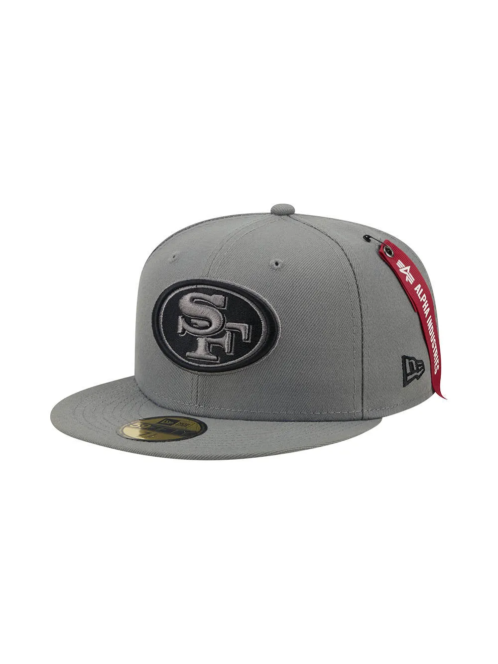 SAN FRANCISCO 49ERS X ALPHA X NEW ERA 59FIFTY FITTED CAP sold by Alpha Industries