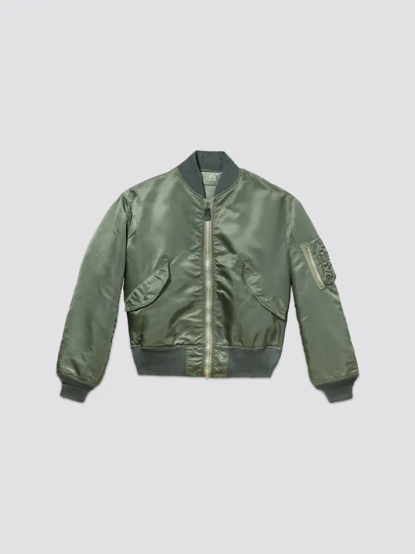 VINTAGE ‘79 ALPHA USAF L-2B GROUND CREW BOMBER JACKET sold by Alpha Industries