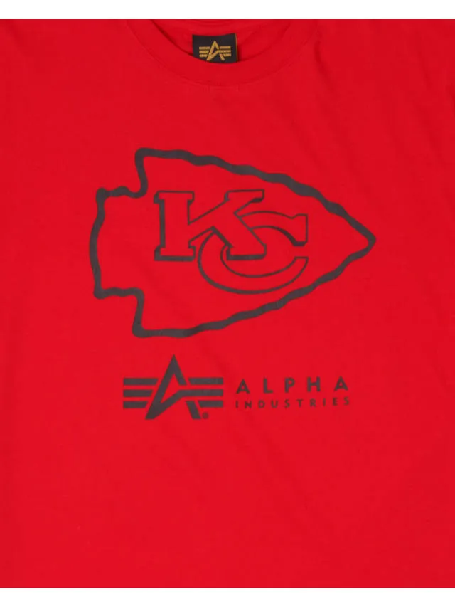 KANSAS CITY CHIEFS X ALPHA X NEW ERA T-SHIRT sold by Alpha Industries product image thumbnail 2