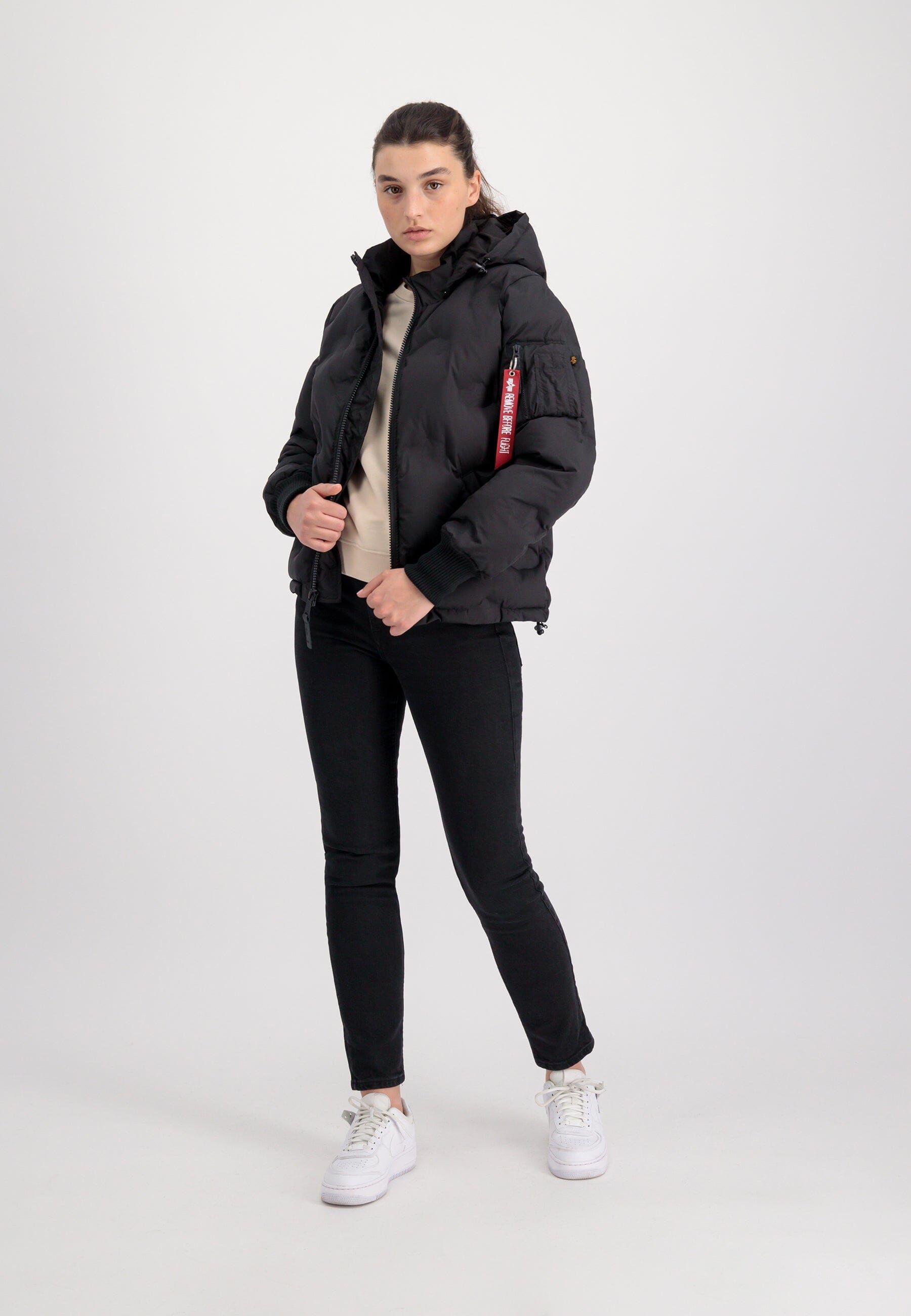 HOODED LOGO PUFFER W (SEASONAL) sold by Alpha Industries product image thumbnail 6