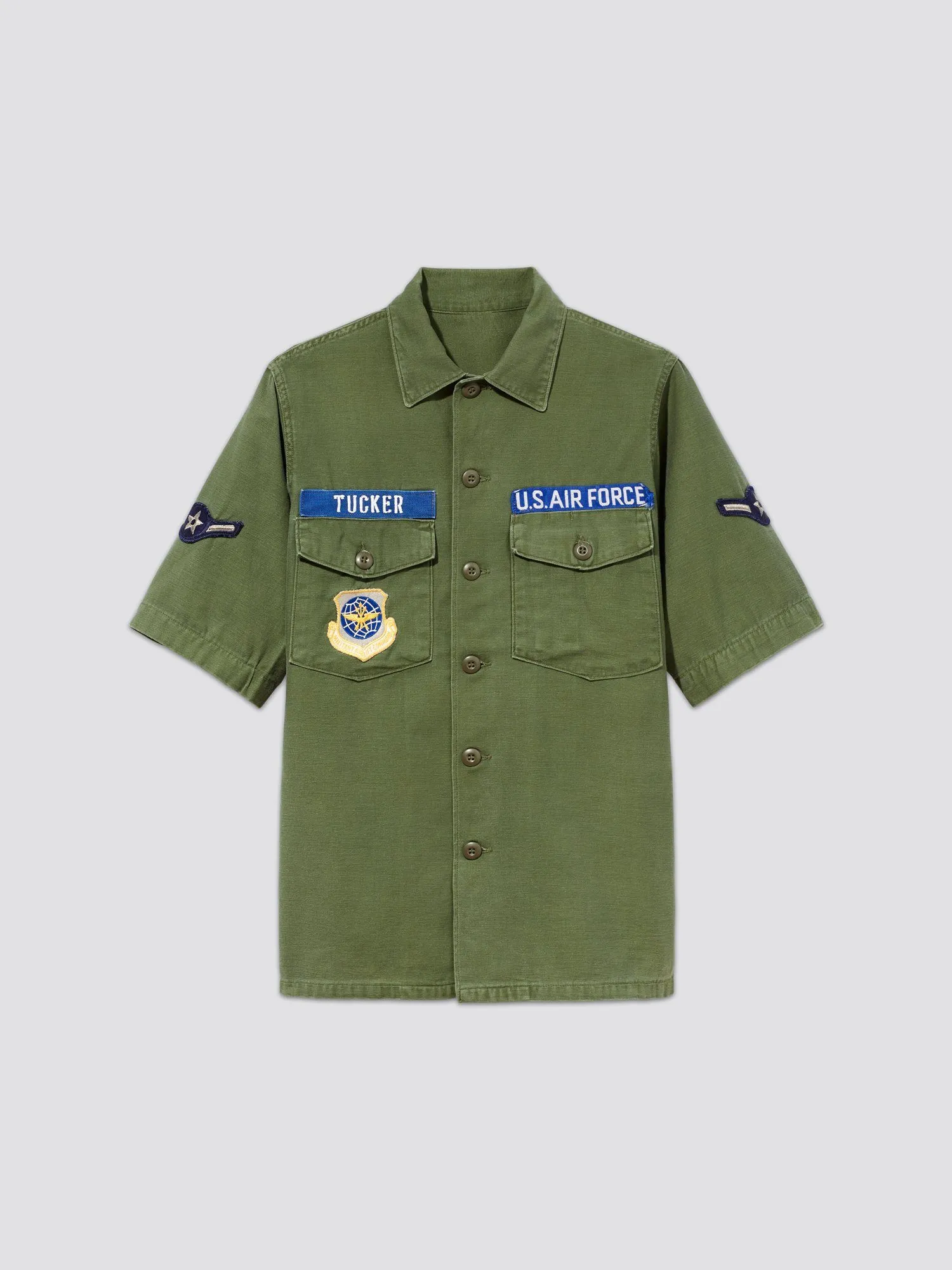 VINTAGE ‘70s UTILITY SHORT SLEEVE SHIRT TUCKER 2 sold by Alpha Industries