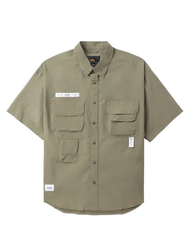UNFRM NYLON UTILITY SHIRT sold by Alpha Industries