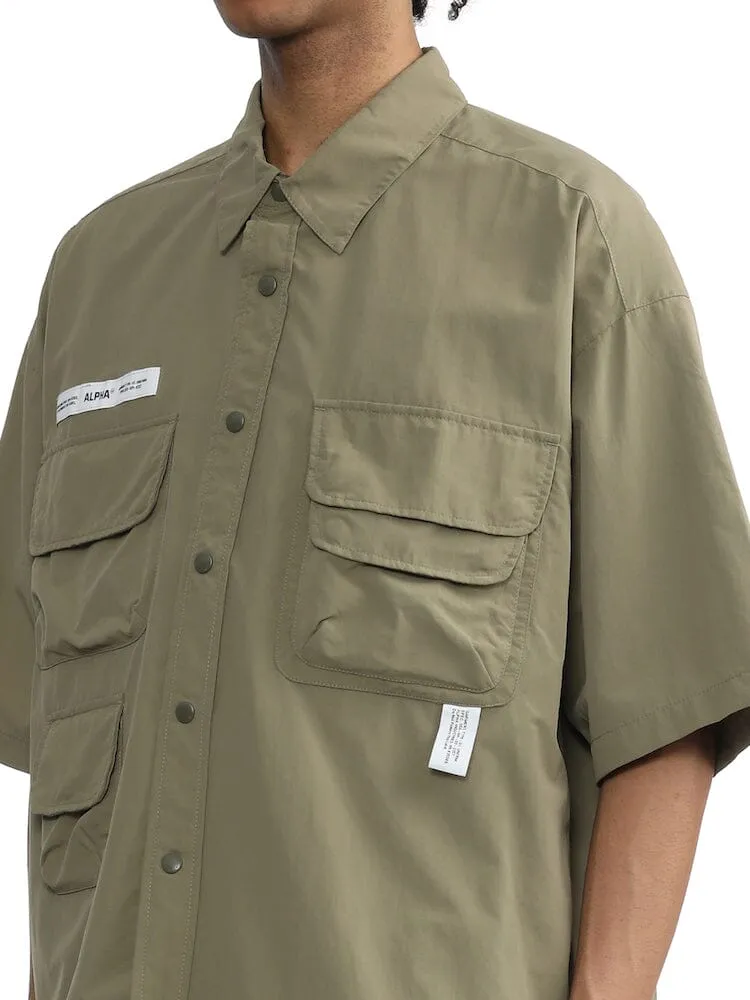 UNFRM NYLON UTILITY SHIRT sold by Alpha Industries product image thumbnail 3
