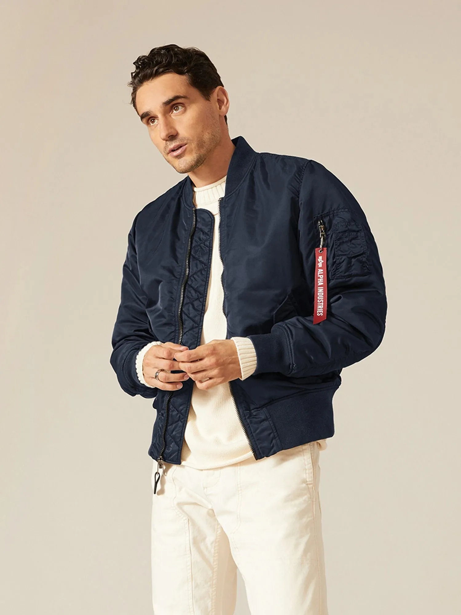 MA-1 BATTLEWASH BOMBER JACKET sold by Alpha Industries product image thumbnail 2