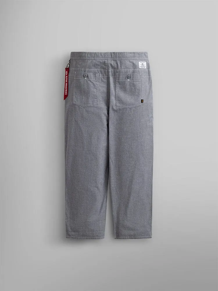WIDE LEG COTTON TROUSER sold by Alpha Industries product image thumbnail 5