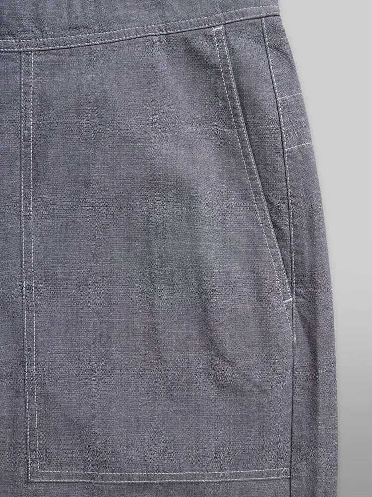 WIDE LEG COTTON TROUSER sold by Alpha Industries product image thumbnail 3