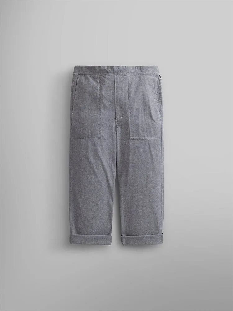 WIDE LEG COTTON TROUSER sold by Alpha Industries product image thumbnail 4