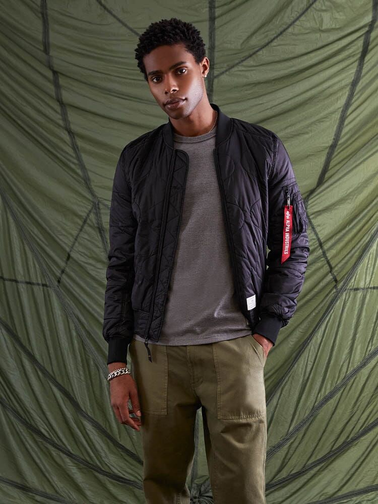 L-2B QUILTED BOMBER JACKET sold by Alpha Industries product image thumbnail 2
