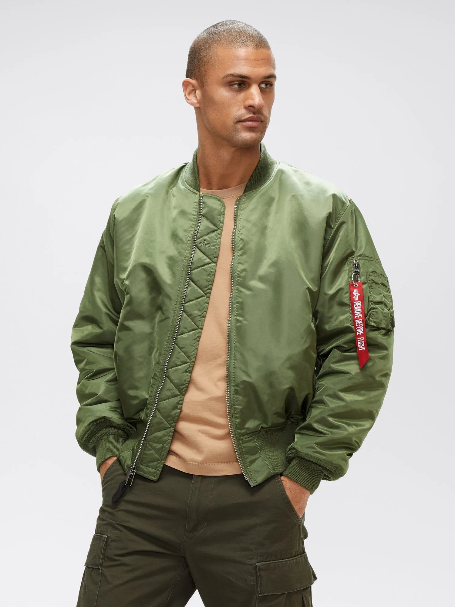MA-1 BLOOD CHIT (SAGE) sold by Alpha Industries