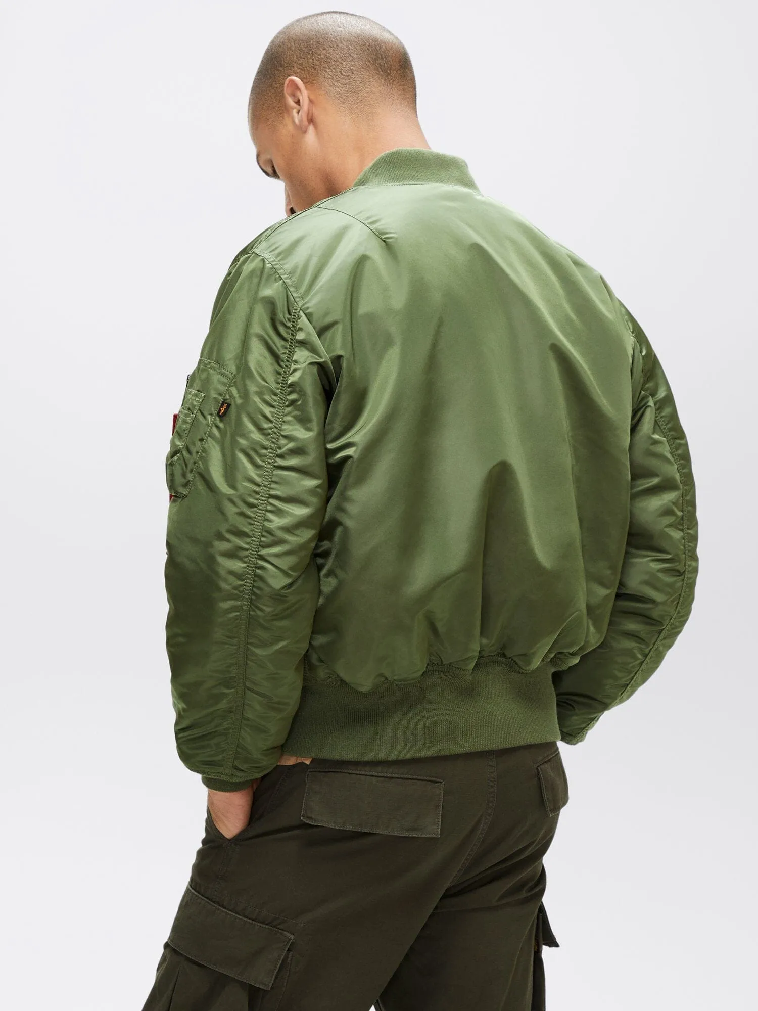 MA-1 BLOOD CHIT (SAGE) sold by Alpha Industries product image thumbnail 2