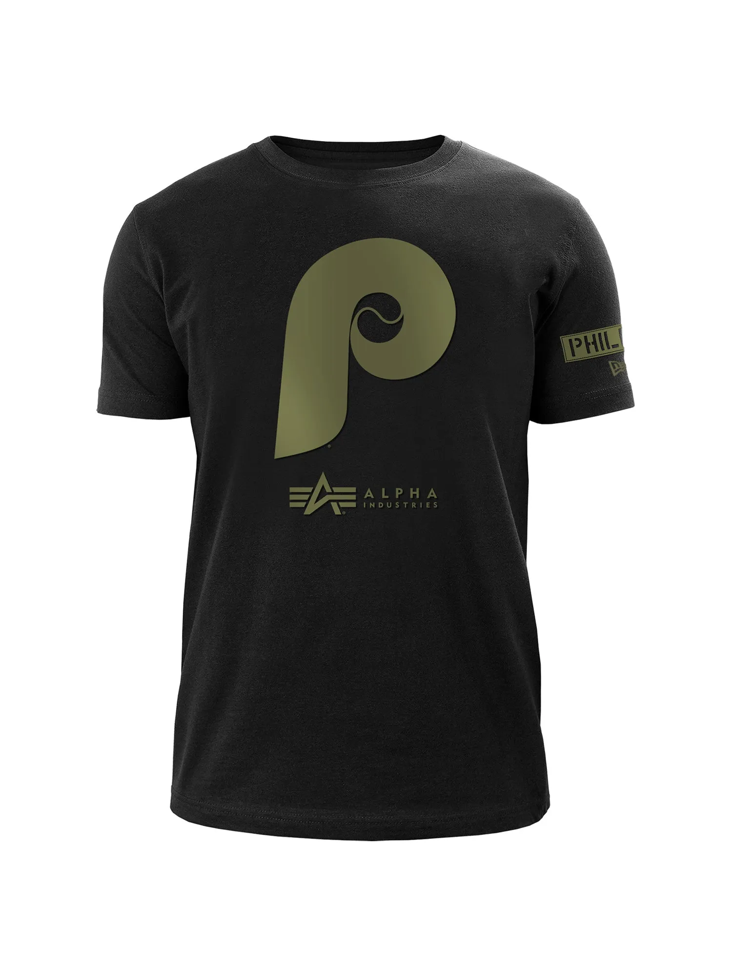 PHILADELPHIA PHILLIES X ALPHA X NEW ERA T-SHIRT sold by Alpha Industries