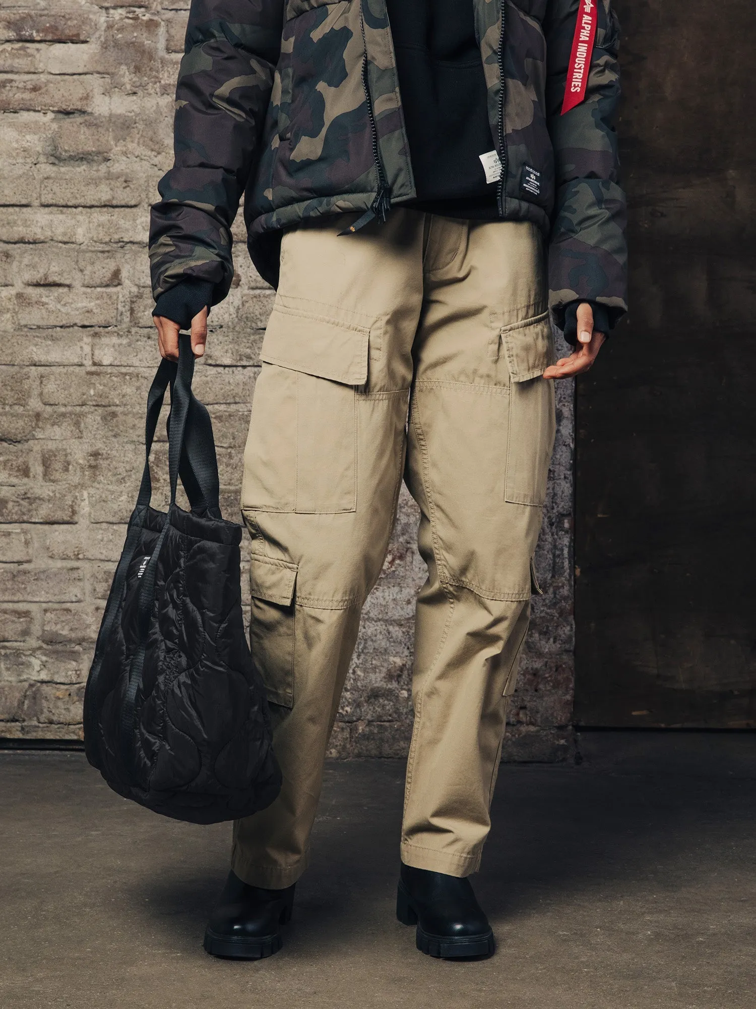 QUILTED TOTE BAG sold by Alpha Industries product image thumbnail 5