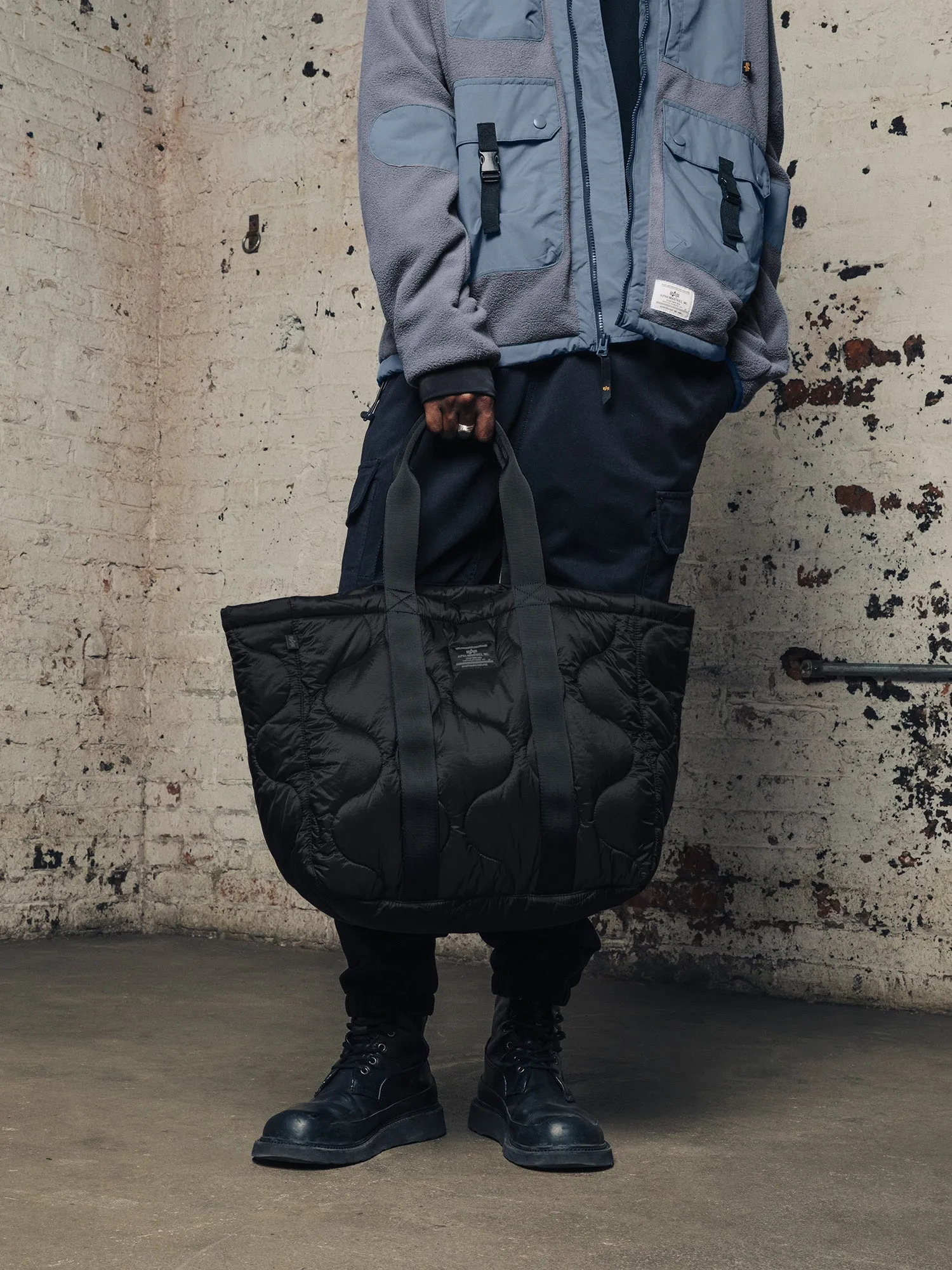QUILTED TOTE BAG sold by Alpha Industries product image thumbnail 3