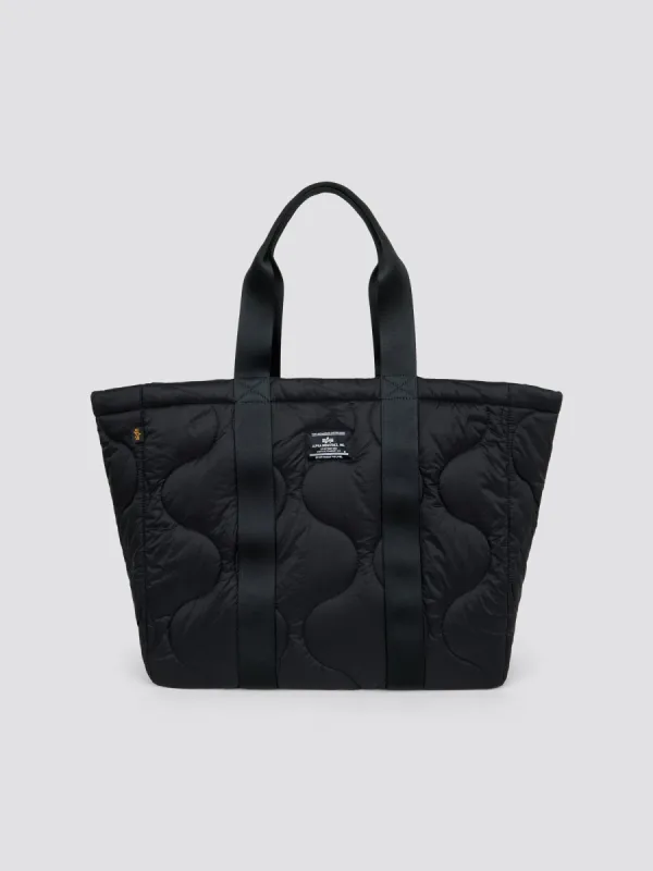 QUILTED TOTE BAG sold by Alpha Industries