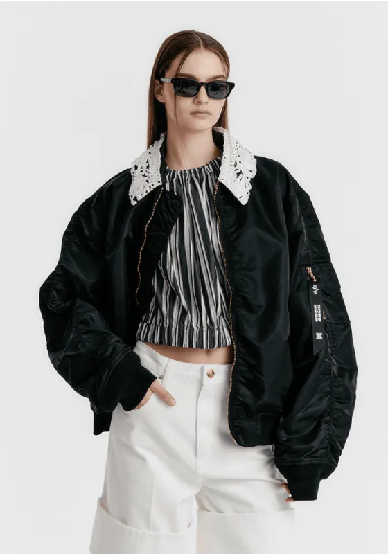 ALPHA X EENK LACE COLLAR MA-1 W sold by Alpha Industries