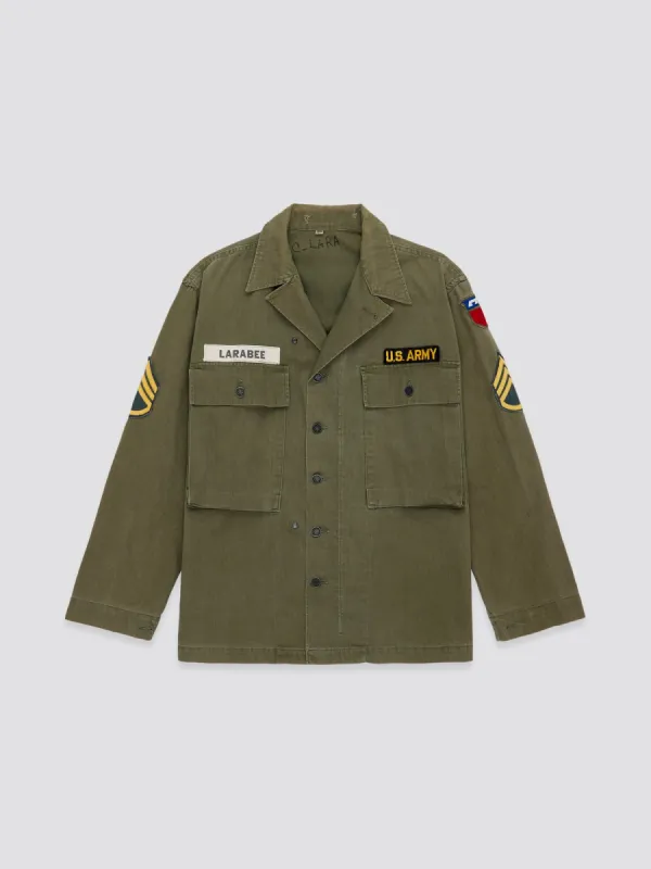 US ARMY KOREAN WAR HBT SHIRT sold by Alpha Industries