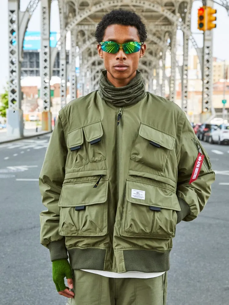 MULTI POCKET BOMBER JACKET sold by Alpha Industries product image thumbnail 2