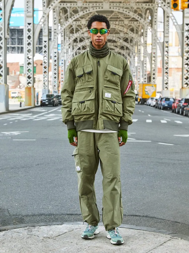 MULTI POCKET BOMBER JACKET sold by Alpha Industries product image thumbnail 4