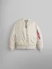 MA-1 BOMBER JACKET W - CHOCOLATE sold by Alpha Industries