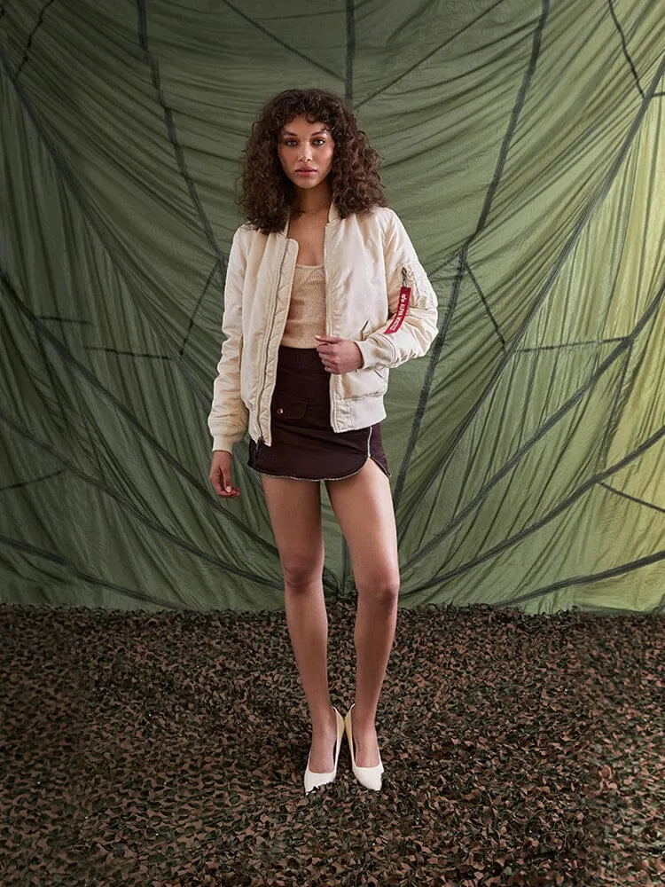 MA-1 BOMBER JACKET W - CHOCOLATE sold by Alpha Industries product image thumbnail 3