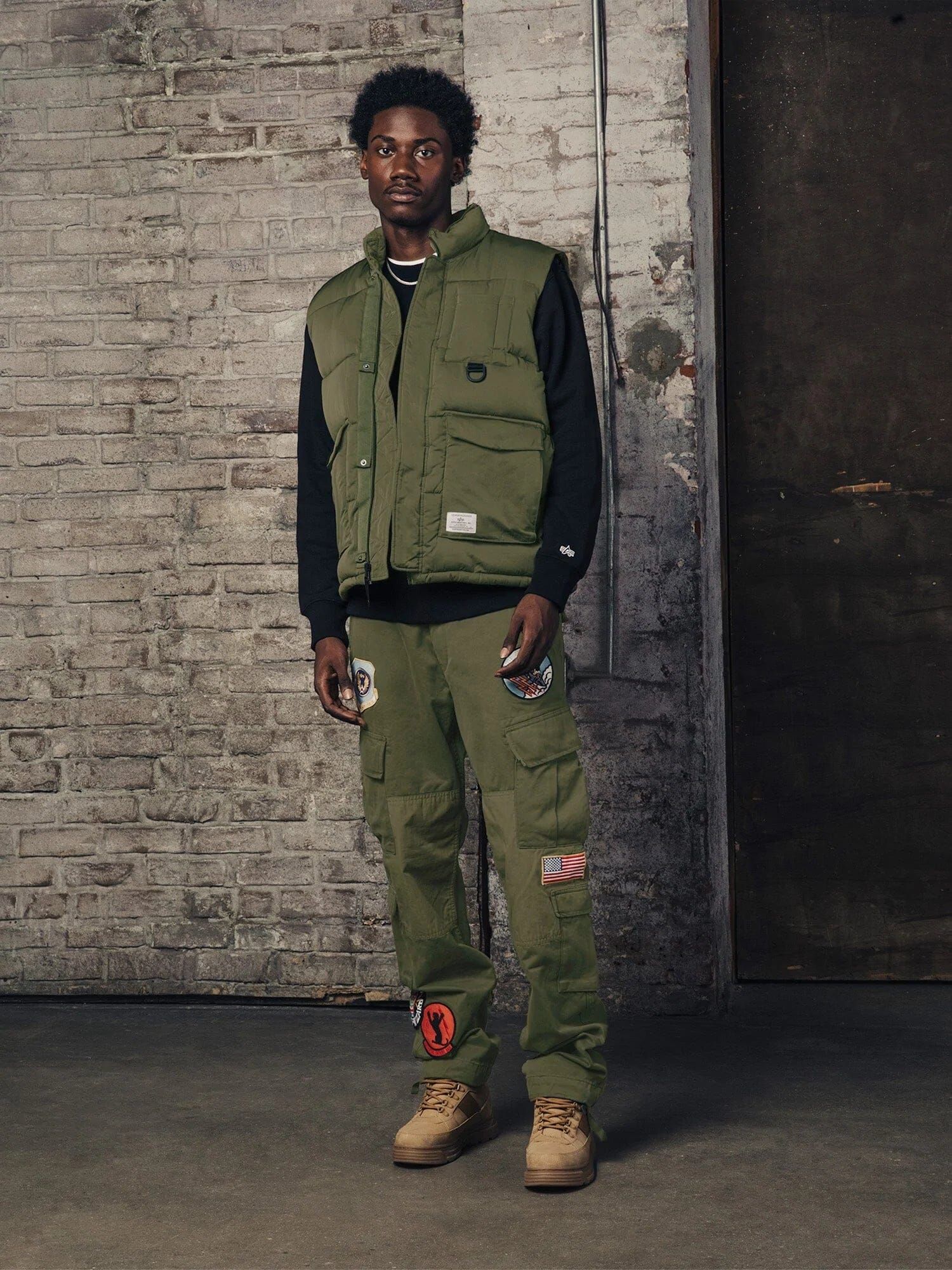 PUFFER UTILITY VEST (SEASONAL) sold by Alpha Industries product image thumbnail 4