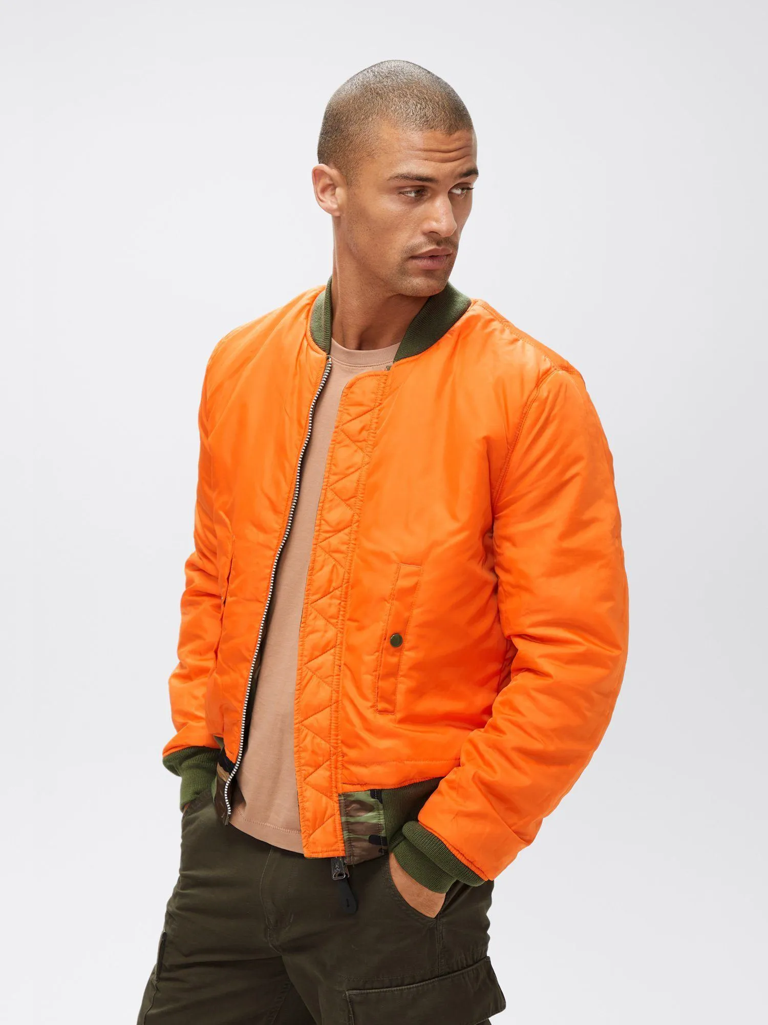 MA-1 BOMBER JACKET SLIM FIT sold by Alpha Industries product image thumbnail 3