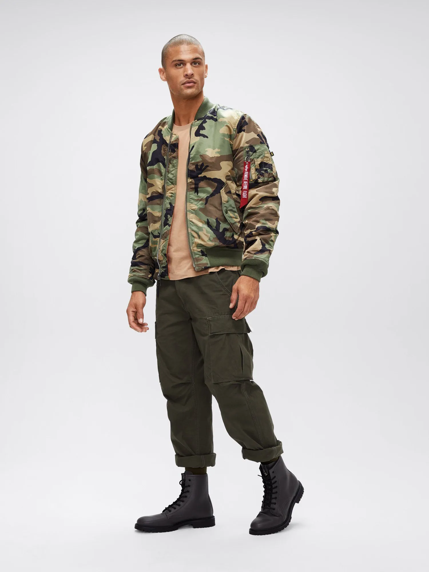 MA-1 BOMBER JACKET SLIM FIT sold by Alpha Industries product image thumbnail 4