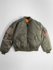 MASTERMIND X ALPHA REFLECTIVE MA-1 BOMBER JACKET sold by Alpha Industries