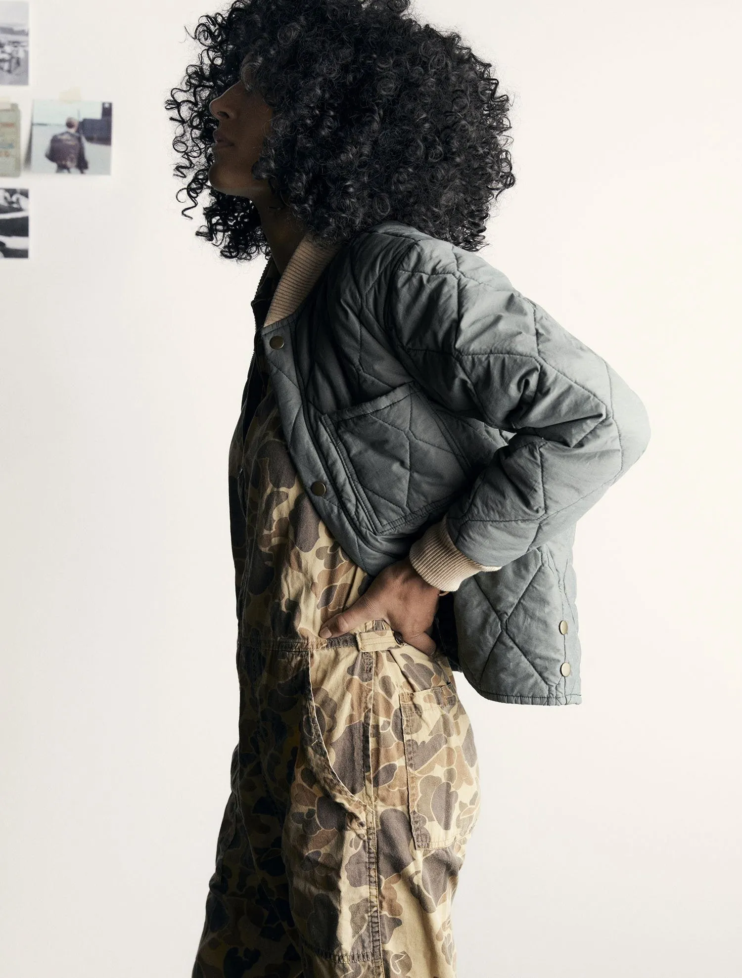 ALPHA X IMOGENE QUILTED BOMBER W sold by Alpha Industries product image thumbnail 5