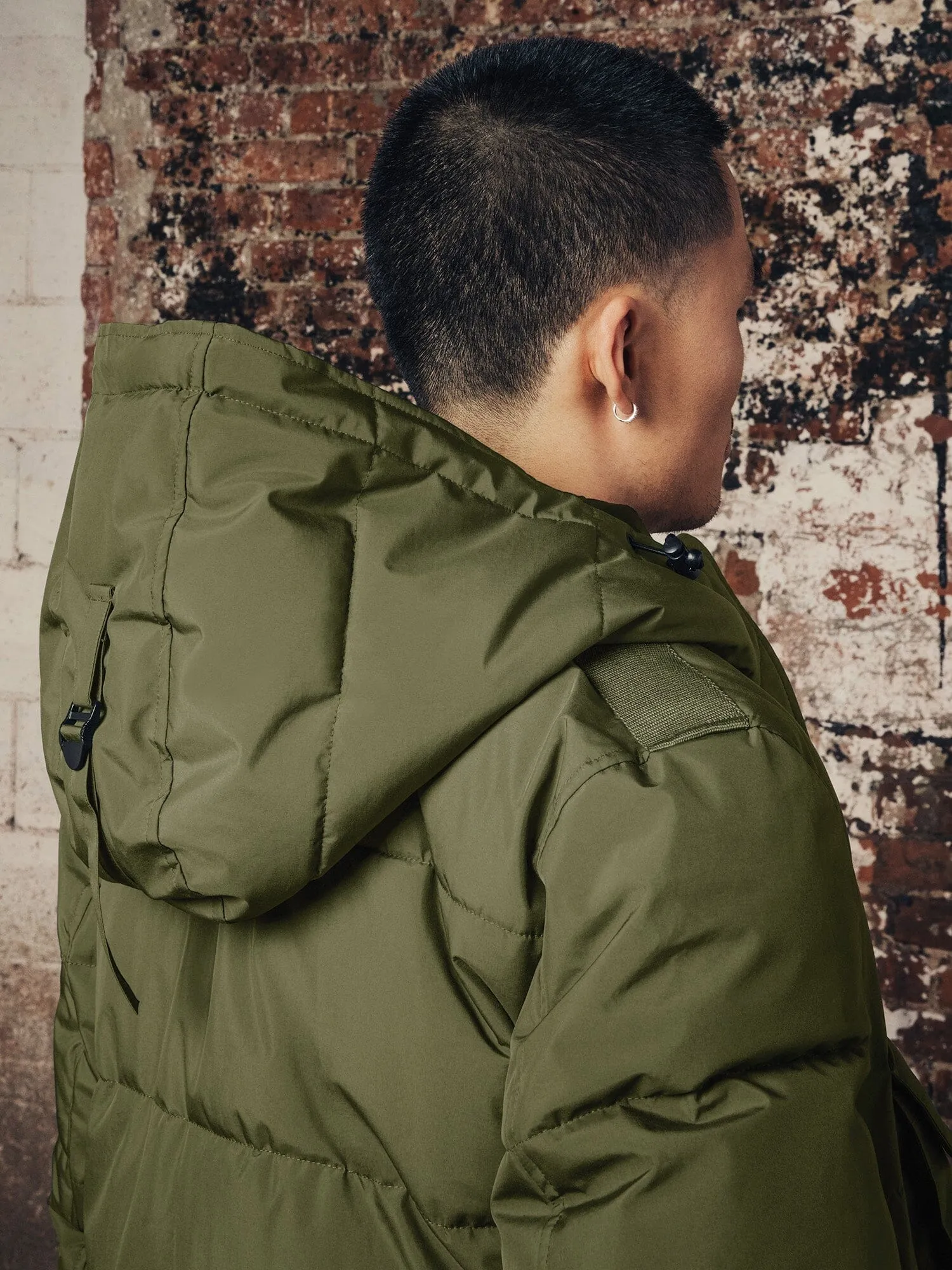 HOODED PUFFER JACKET (SEASONAL) sold by Alpha Industries product image thumbnail 5