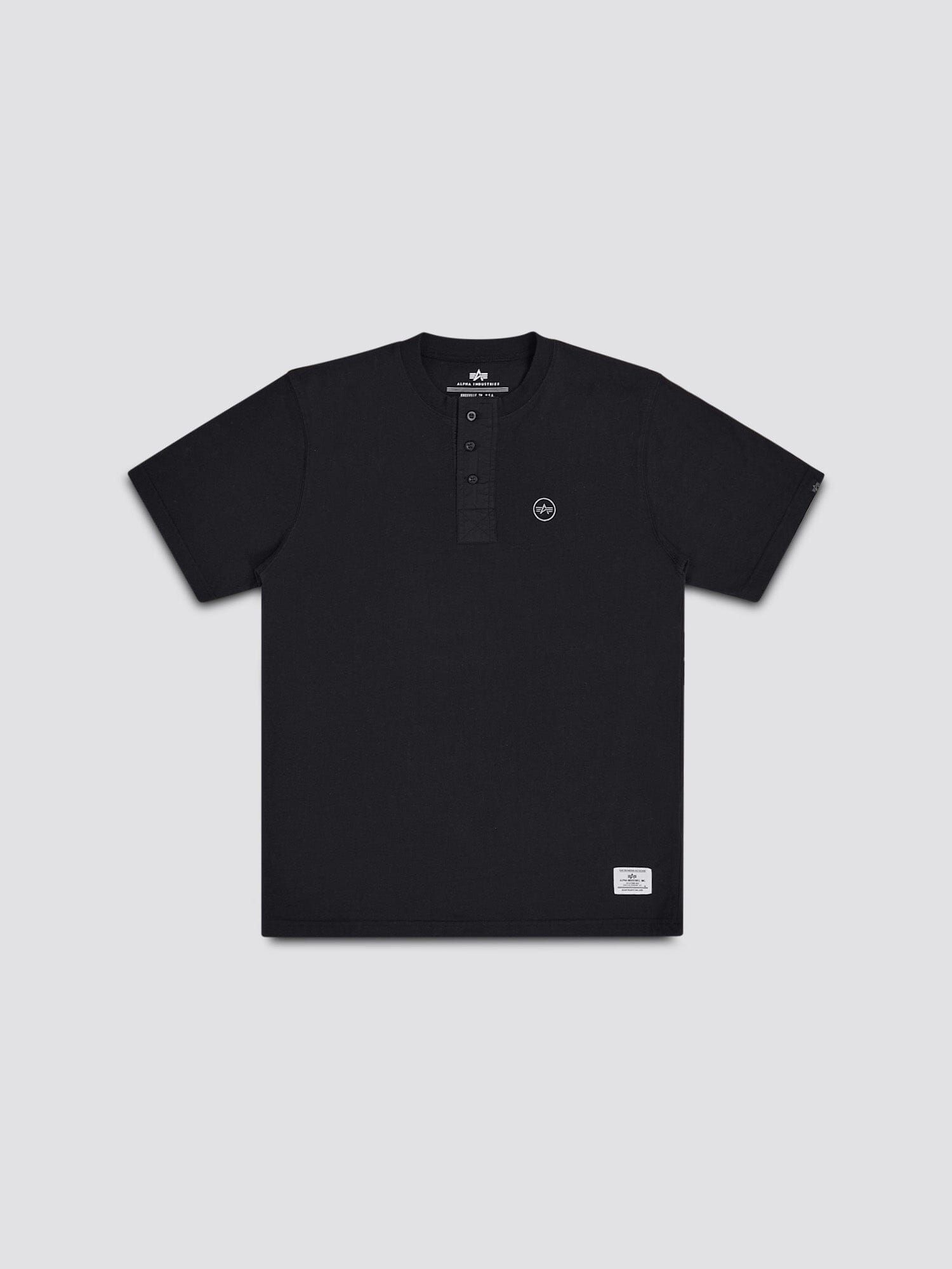 ESSENTIAL SHORT SLEEVE HENLEY sold by Alpha Industries product image thumbnail 4