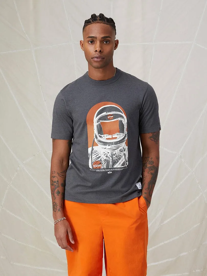 NASA MOON MAN TEE sold by Alpha Industries product image thumbnail 3