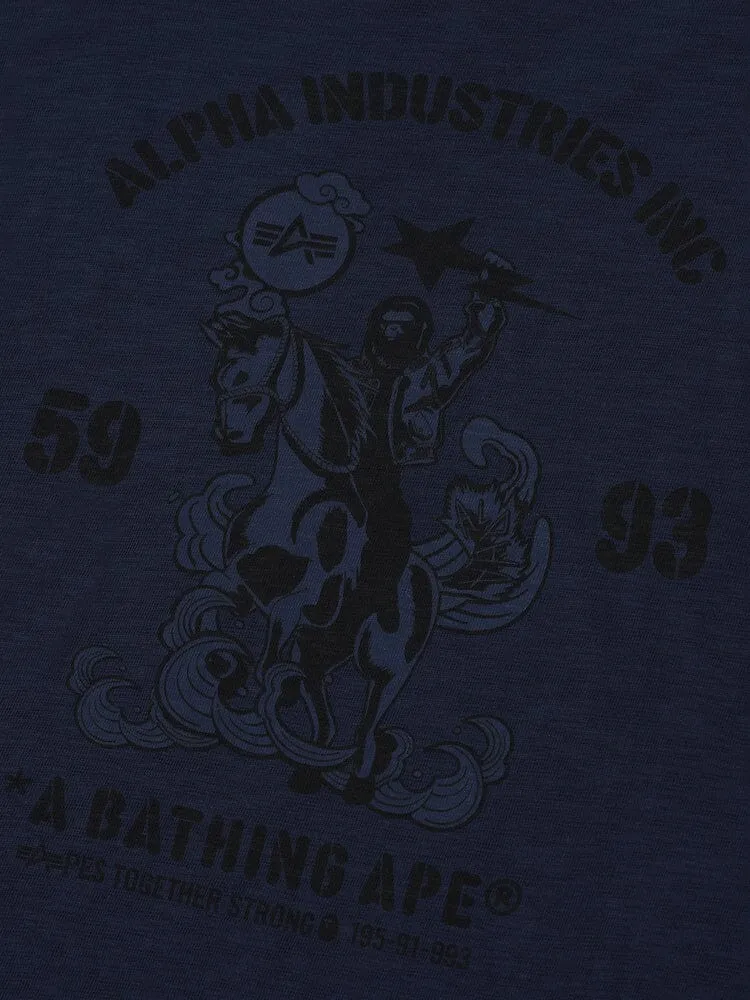 ALPHA X BAPE TEE sold by Alpha Industries product image thumbnail 2