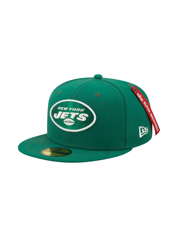 NEW YORK JETS X ALPHA X NEW ERA 59FIFTY FITTED CAP sold by Alpha Industries