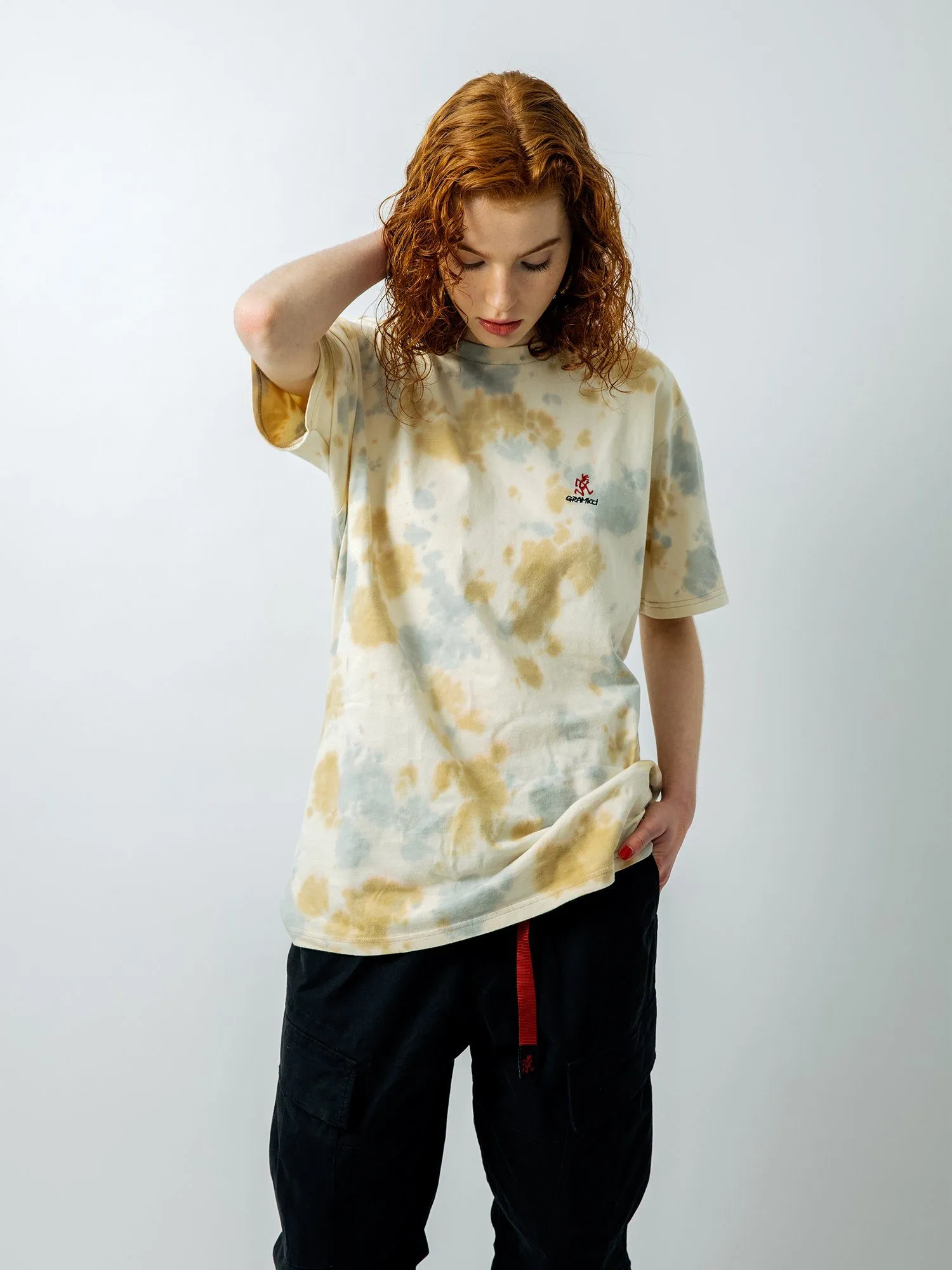 GRAMICCI X ALPHA COTTON CAMO TIE DYE TEE sold by Alpha Industries product image thumbnail 4