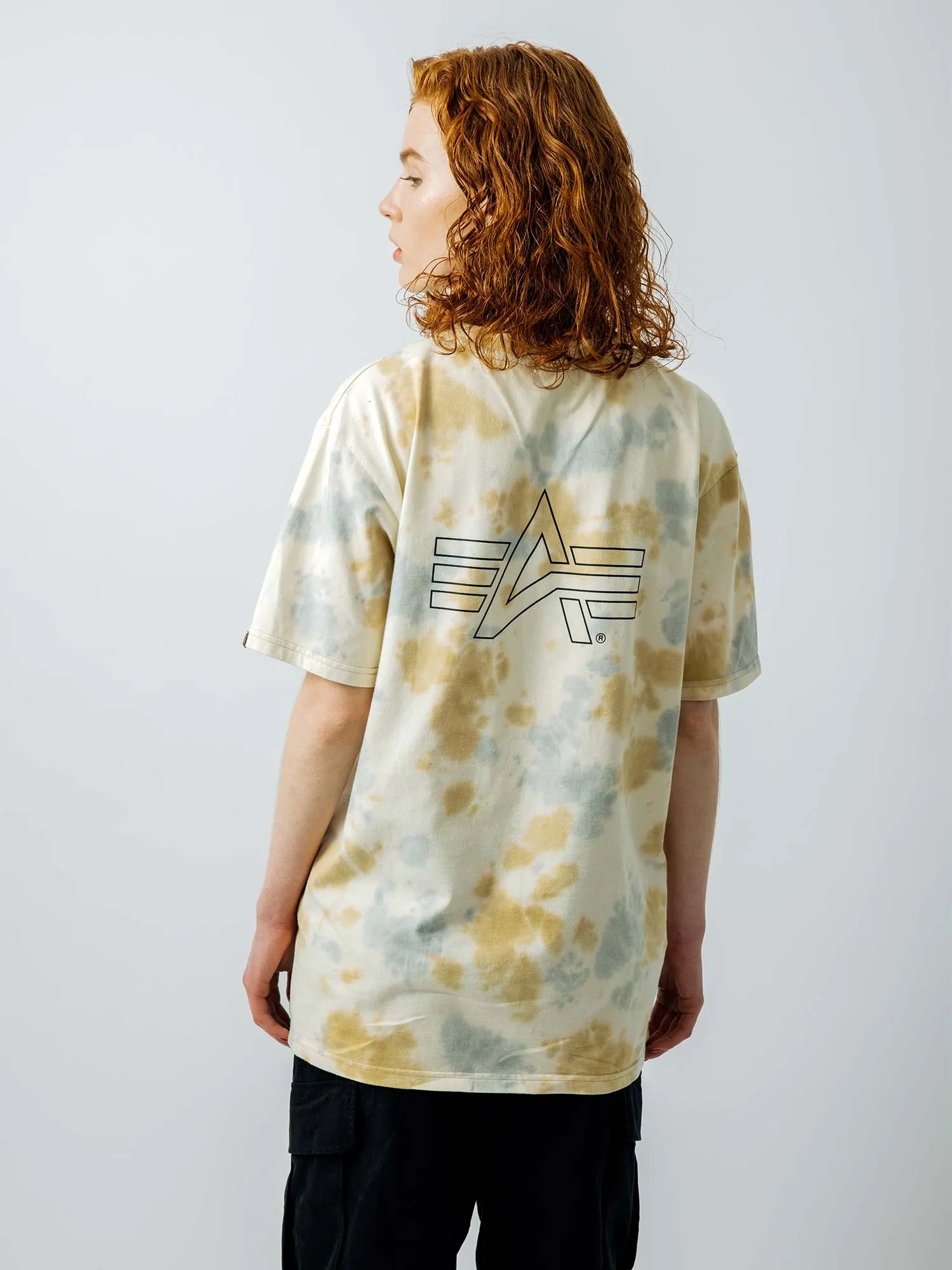 GRAMICCI X ALPHA COTTON CAMO TIE DYE TEE sold by Alpha Industries product image thumbnail 2