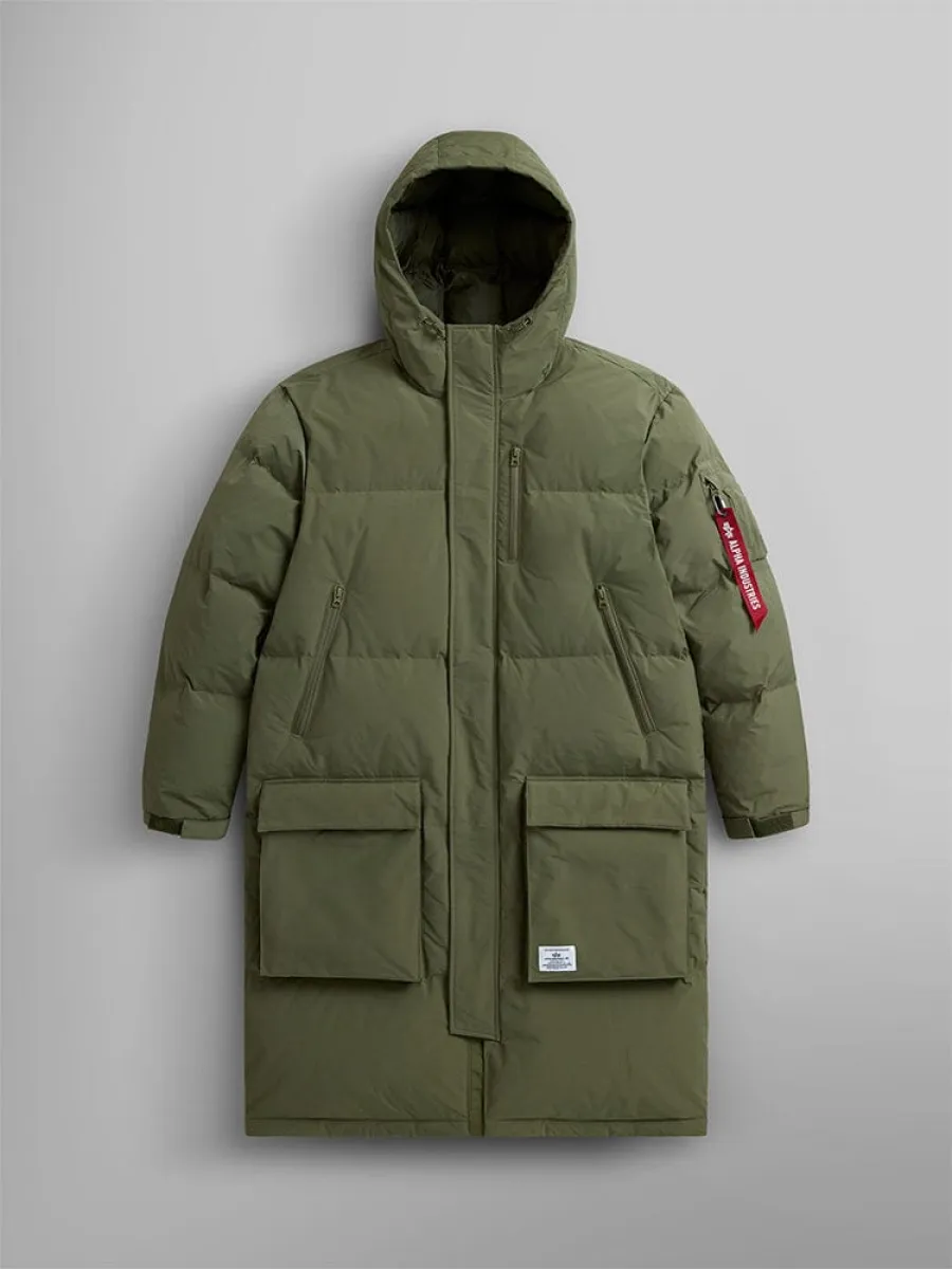LONG PUFFER PARKA sold by Alpha Industries