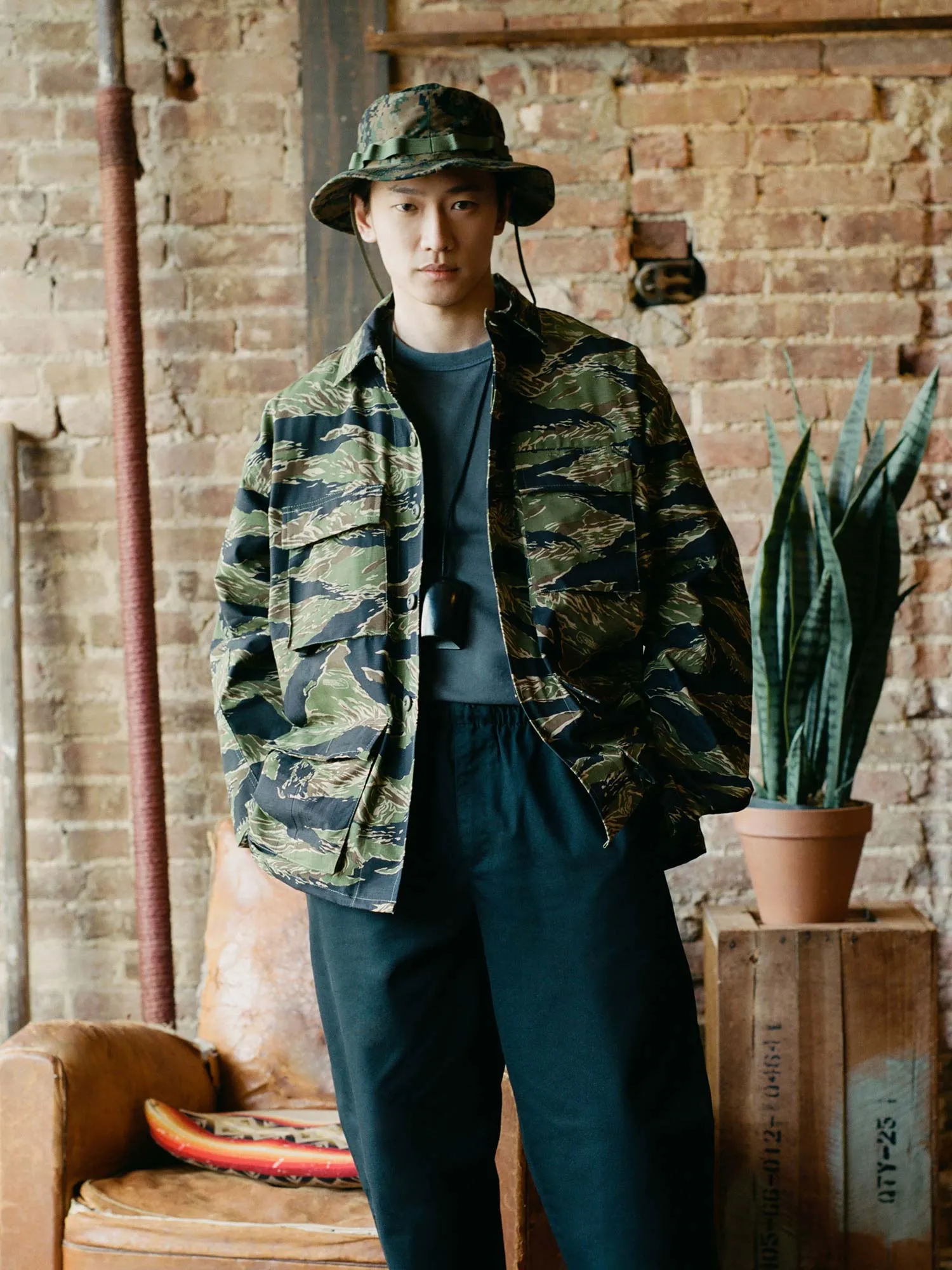 VINTAGE MIL SPEC COTTON RIPSTOP BDU SHIRT sold by Alpha Industries product image thumbnail 2