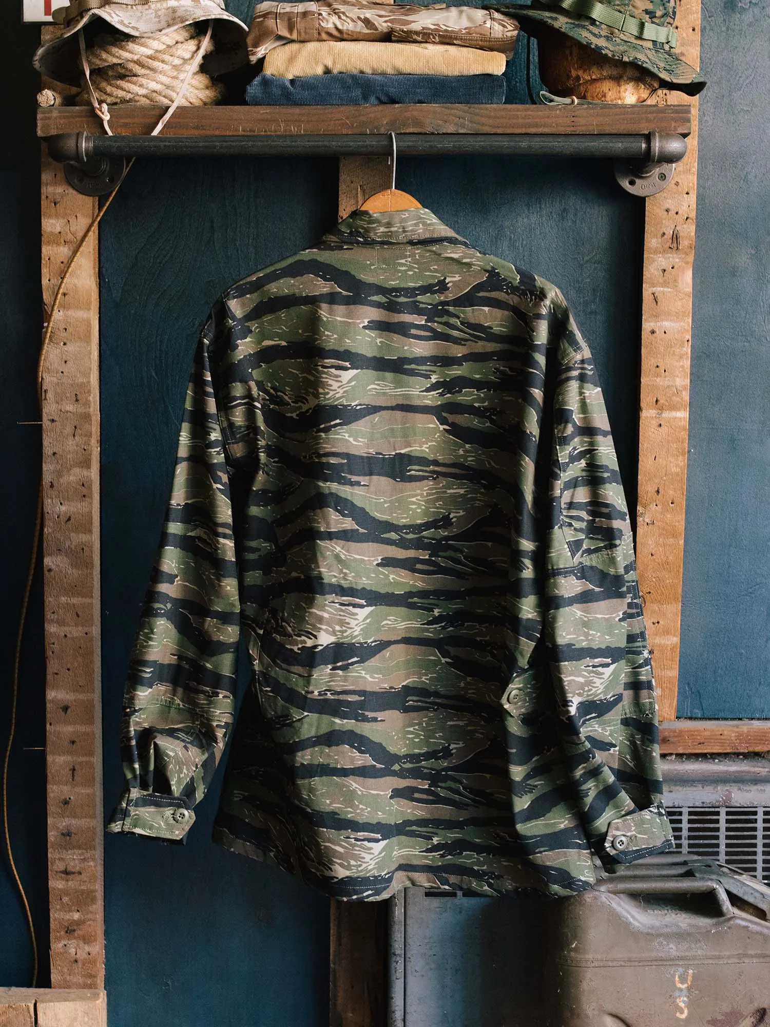 VINTAGE MIL SPEC COTTON RIPSTOP BDU SHIRT sold by Alpha Industries product image thumbnail 3