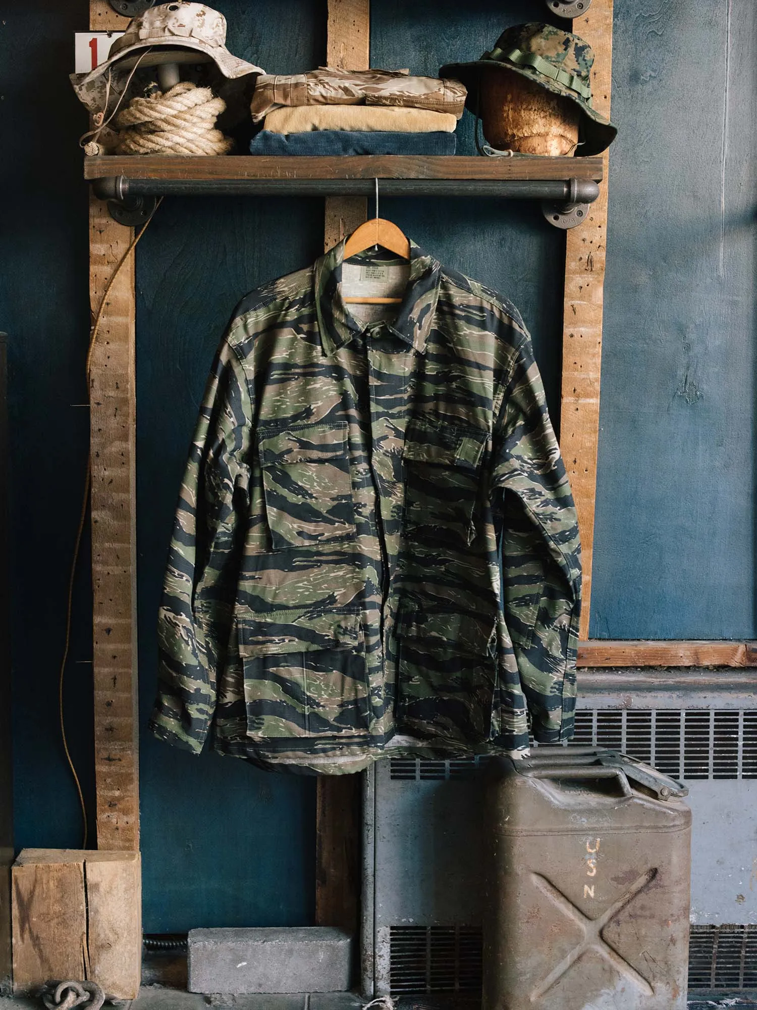 VINTAGE MIL SPEC COTTON RIPSTOP BDU SHIRT sold by Alpha Industries