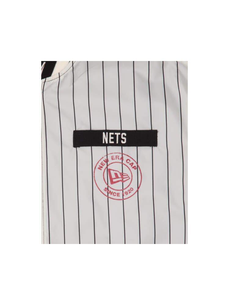 BROOKLYN NETS X ALPHA X NEW ERA L-2B BOMBER JACKET sold by Alpha Industries product image thumbnail 3