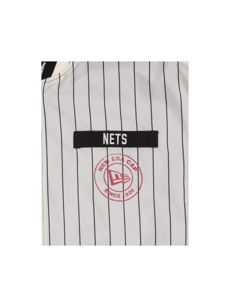 BROOKLYN NETS X ALPHA X NEW ERA L-2B BOMBER JACKET sold by Alpha Industries product image thumbnail 3